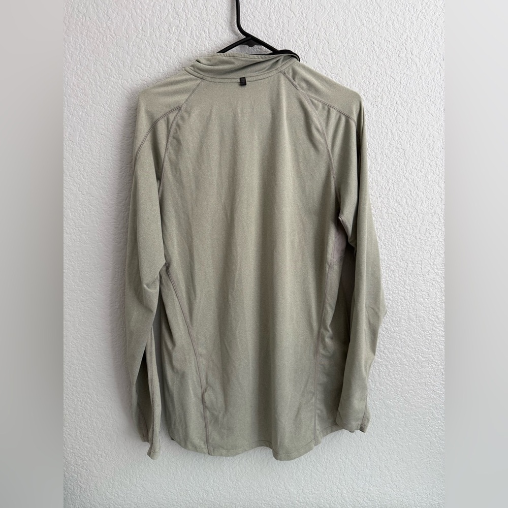 Nike Dri-Fit Running Sweater Men’s Grey Performance 1/4 Zip Lightweight Size S - Picture 2 of 9